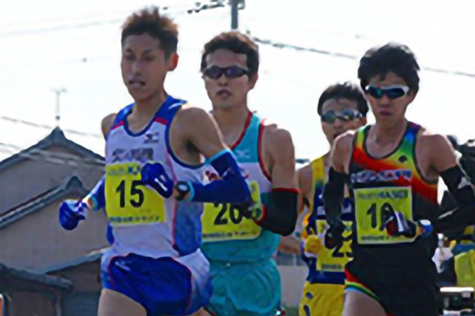 14年度「延岡西日本マラソン」で初挑戦で初優勝を飾った北島